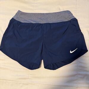 Nike Blue and Gray Athletic Shorts